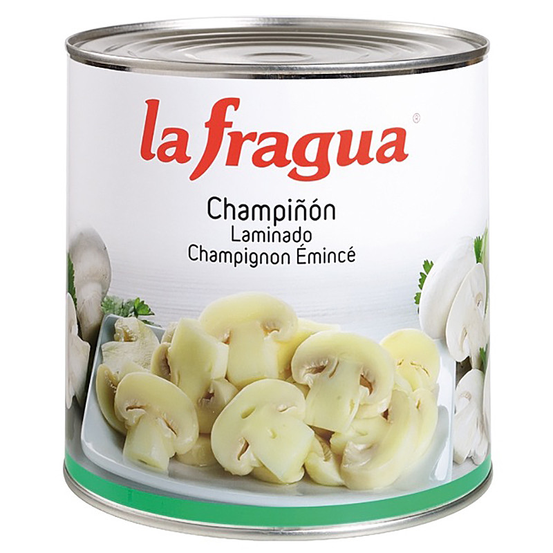 CHAMPIÑÓN LAMINADO LATA 6/3Kg